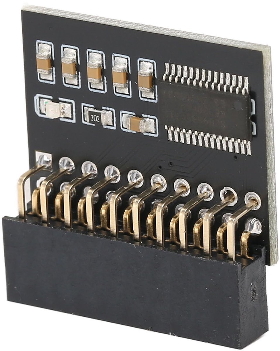 Allecto 1.2-Module - Encryptie Beveiligingsmodule - 20-pins Formaat - Vervangende Module - Geschikt voor Moederbord - Voor DDR4-geheugen
