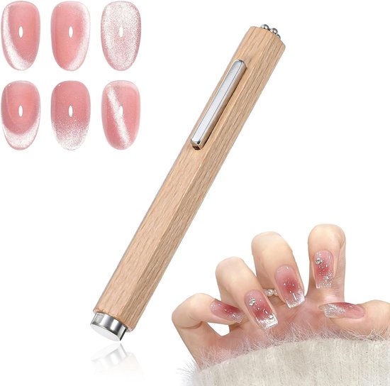 3-in-1 Houten Handgreep voor Nagels