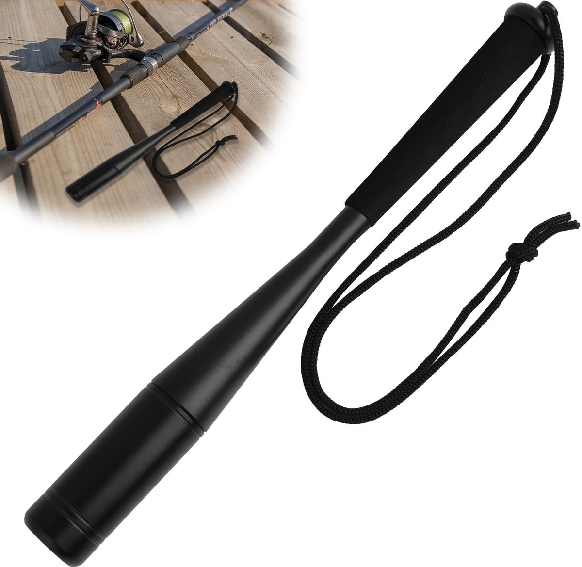 MTTProducts - Aluminium visverdrijver - Robuust en duurzaam - 24.5 cm - Ideaal voor het vissen - Geschikt voor forel en andere vissen