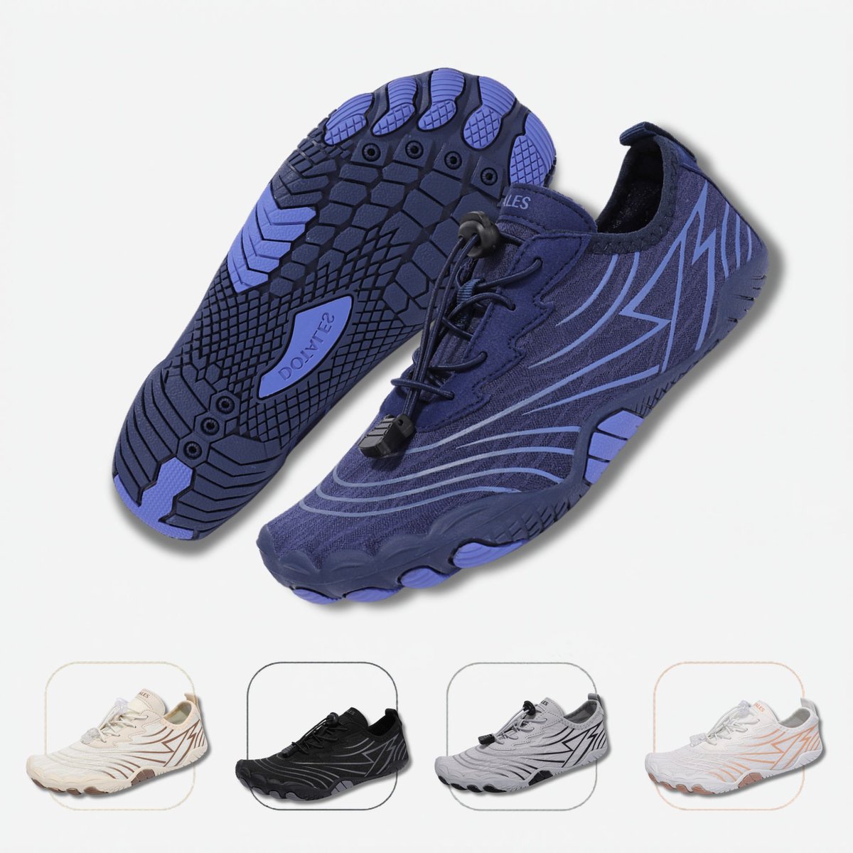 DOTALES - FlowStep barefoot schoenen Blau 38