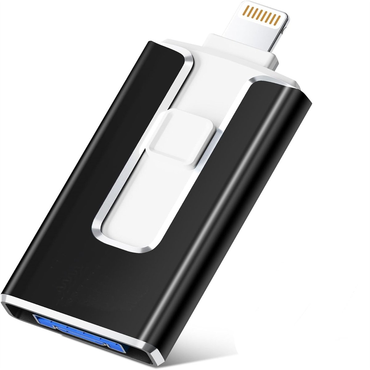 carmdering - 4-in-1 USB-flashdrive - 256 GB Snelle USB Flash Drive: Perfecte Opslag voor Foto's, Video's, en Bestanden – Externe Gegevens opslag, Plug-and-Play - Ontwerp met meerdere interfaces, geschikt voor mobiele telefoons, tablets en computers