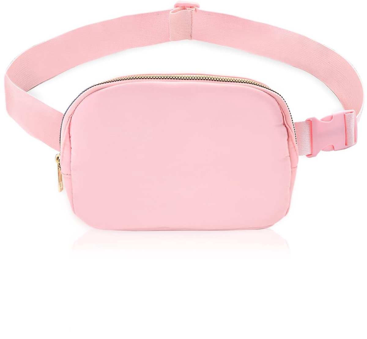 Allecto - Fanny Pack - Waterdichte Heuptas - Verstelbare Schouderband - Roze - Sportieve Heuptas - Geschikt voor Wandelen en Hardlopen