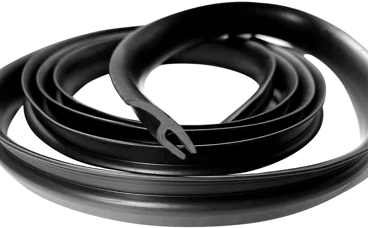Dailygoods - Dailygoody - Wiper Blade Rubber Strips - 2 Stuks, 1.7m Universele Autoseal voor Ramen en Deuren