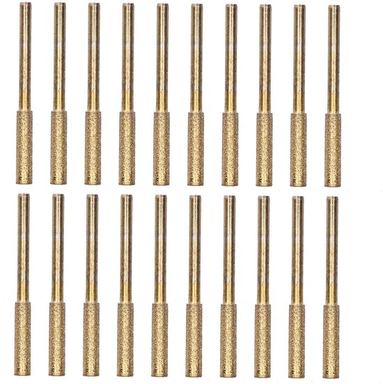 Dailygoods - Dailygoody - Diamant Kettingzaagslijper - Slijpgereedschap - 20 Stuks - 4,8 mm - Kettingslijper - Voor Kettingzagen van Dailygoods — afbeelding 3