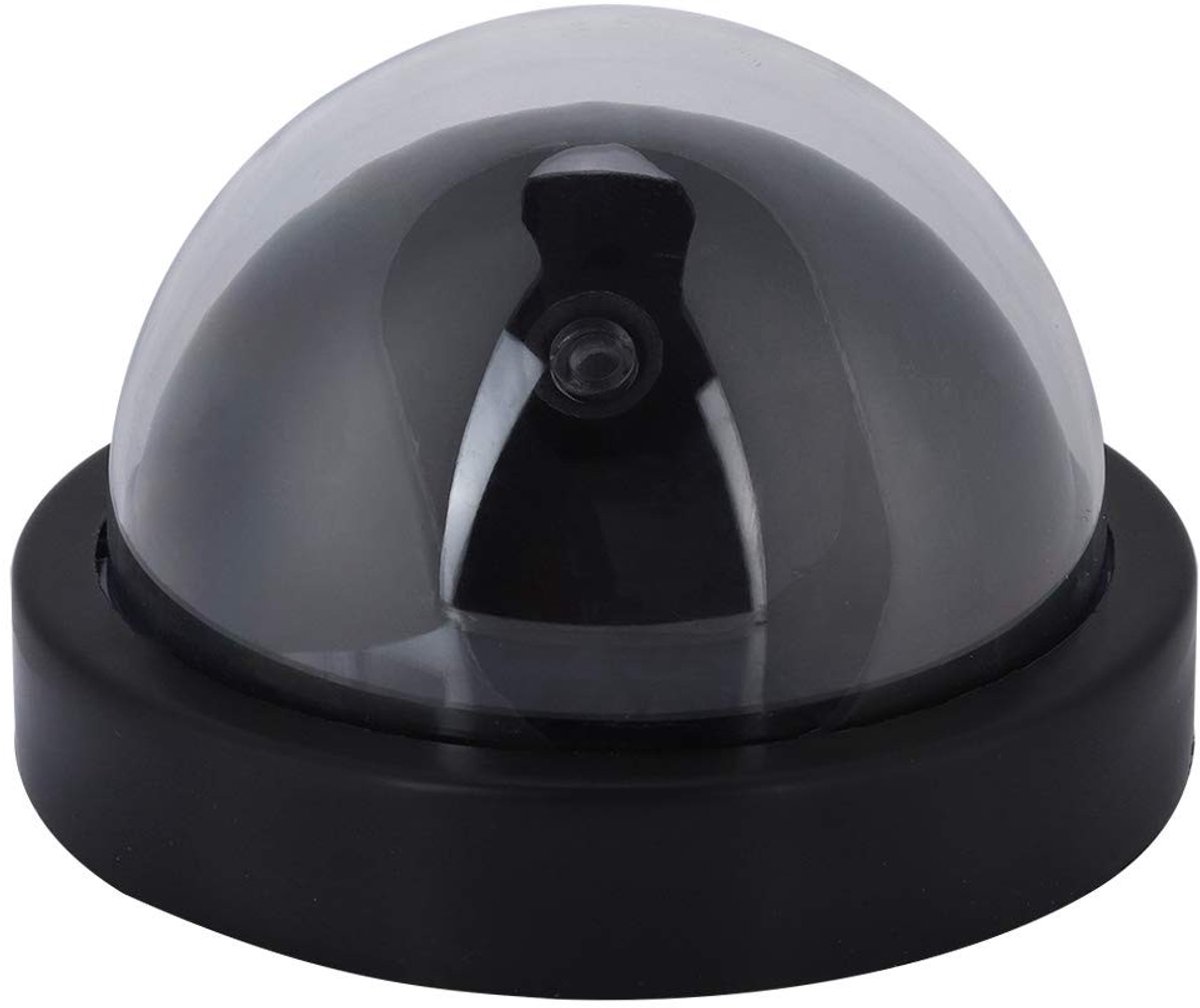 Dailygoods - Dailygoody - Dummy CCTV Dome Camera - Beveiligingscamera met LED Licht - Binnen en Buiten gebruik - Effectieve beveiliging - Valse camera - Realistisc