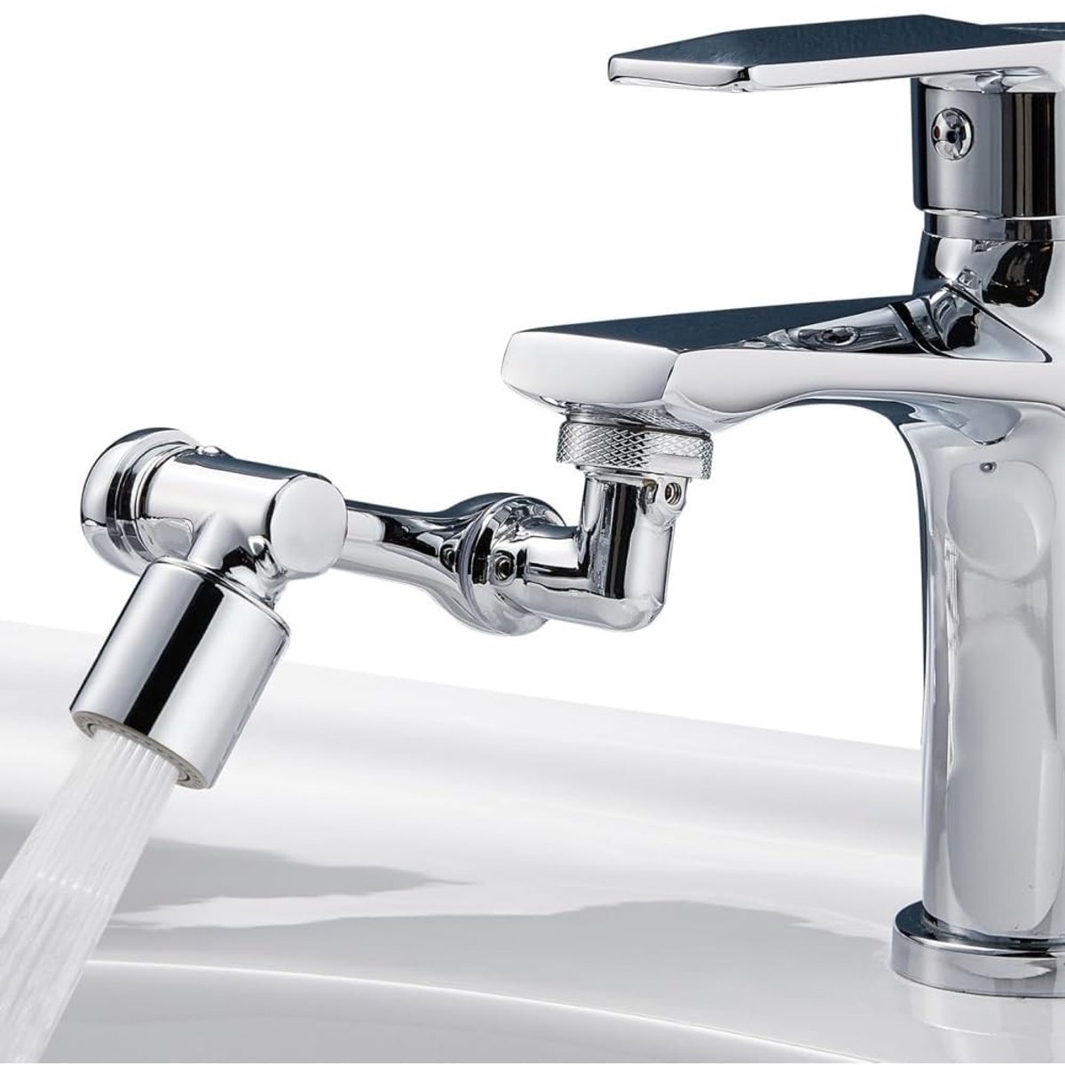 Dailygoods - Dailygoody - Multifunctionele Water Tap Attachment - 1080° Rotating - Keuken en Badkamer - Efficiënt - Waterbesparing - Gebruiksvriendelijk - Gemaakt