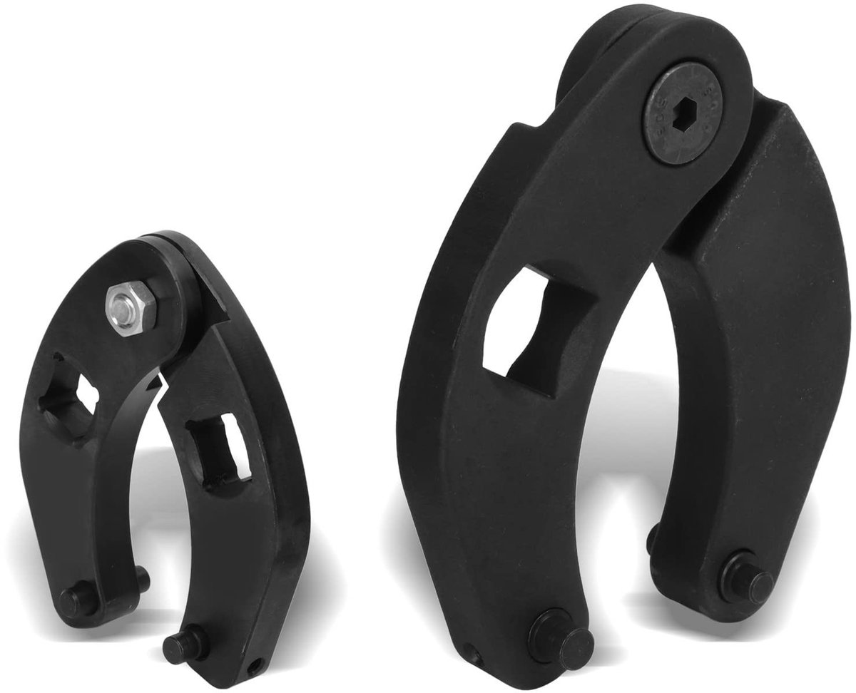 Dailygoody - Verstelbare Swivel Sleutel - Carbon Staal - 2 tot 6 Inch - Universele Sleutel