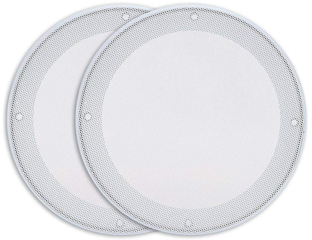 Dailygoody - Speaker Beschermhoes - Bescherming - 6.5 Inch - Staal en ABS - Duurzaam materiaal - Geschikt voor luidsprekers - Wit