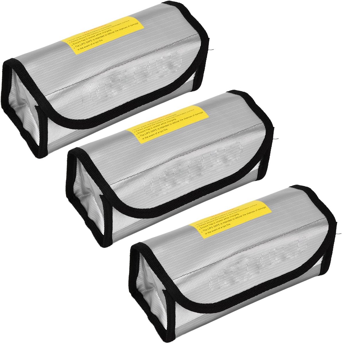 Dailygoody - Lipo Batterijbeschermer Tas - Vuurvast en Explosiebestendig - Hoge Temperatuurbestendigheid - Ideaal voor Thuiswerkplaats - Veilig Oplade...