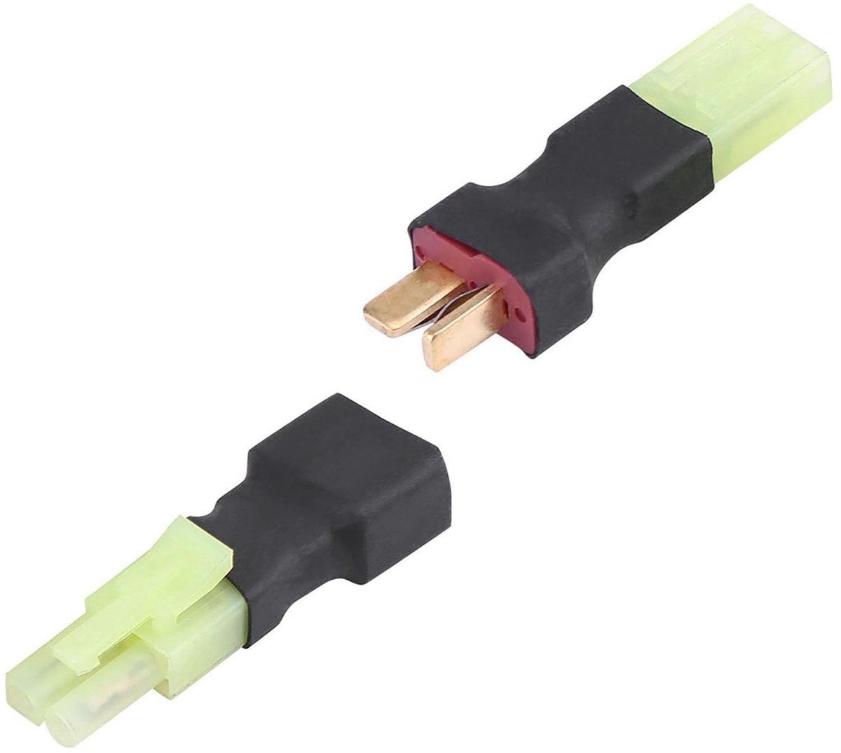 Dailygoods - Draadloze T-stekker Mannelijk/Vrouwelijk naar Mini Stekkeradapter