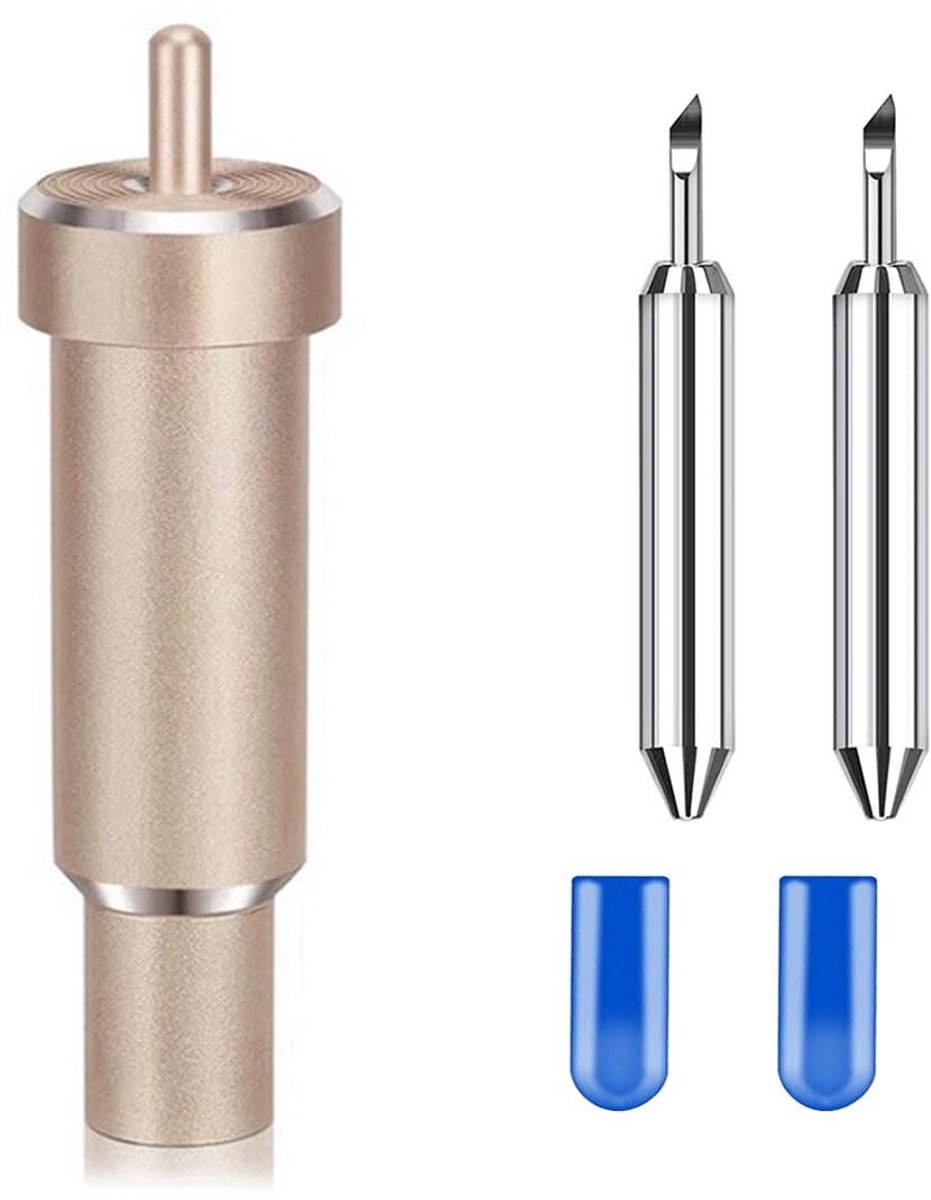 Dailygoods - Dailygoody - Diepgesneden messen - Fijn puntmes - Hoogwaardig en duurzaam - Goud - Ideaal voor keuken - Compatibel met diepgesneden meshouderschelp