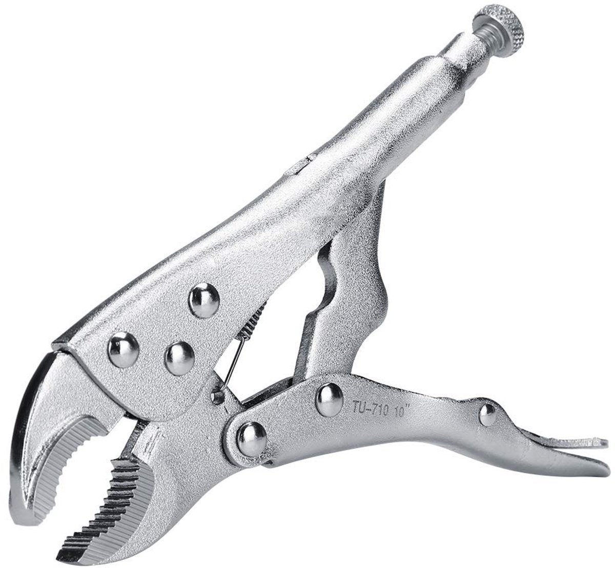 Dailygoods - Dailygoody - Locking Pliers Set - 10 Inch - Chrome Vanadium Staal - Stevige Grip - Handgereedschap - Voor Klussen - Gereedschap Set