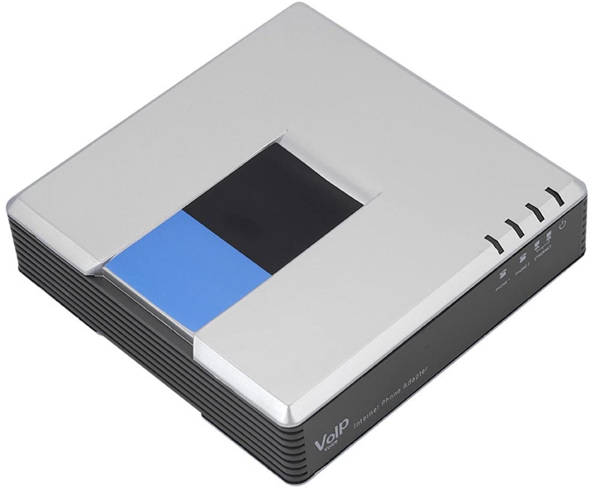 Dailygoods - VoIP-telefoonadapter - Voice over IP - Eenvoudige installatie - Compact formaat - Geschikt voor Skype - Perfect voor thuisgebruik - Verbe