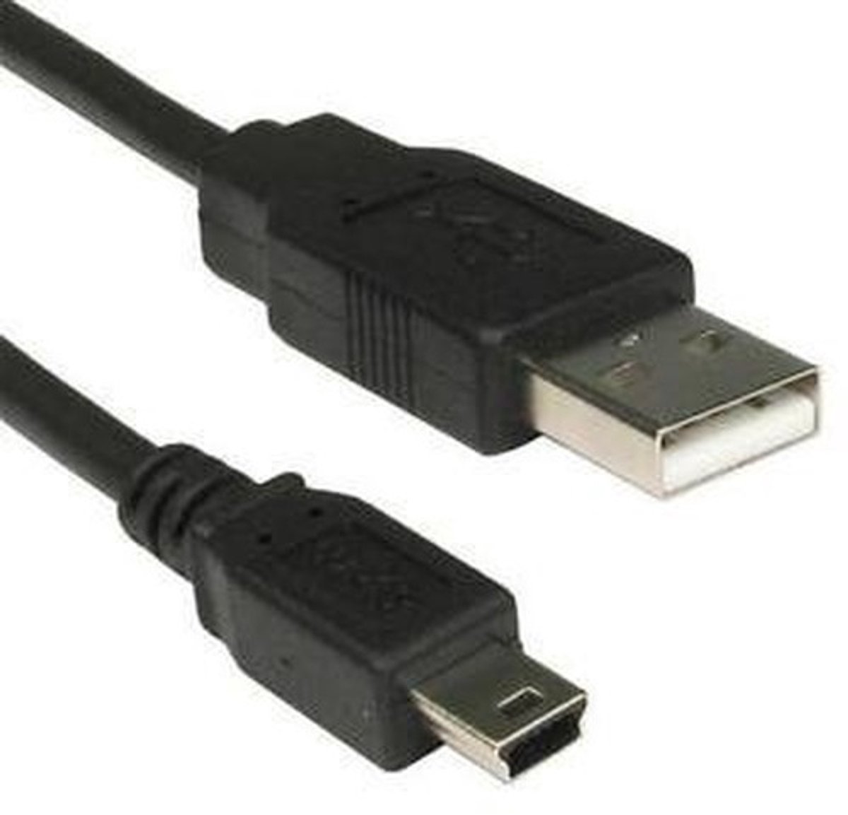 Dailygoods - Dailygoody - USB Kabel - Data Transfer - 1 Meter - Mini USB - Geschikt voor Canon EOS 5D - Hoogwaardige kwaliteit
