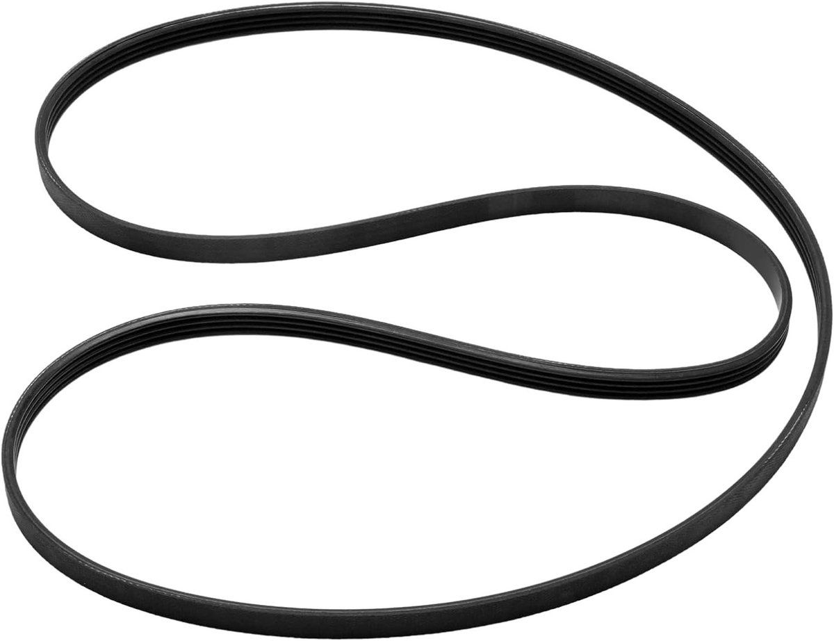 4 Ribben Wasmachineriem V-riem 9 mm Breedte 1238 mm Omtrek Geschikt voor Hanseatic Whirlpool Bauknecht en Meer