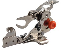 Ruffler Voet voor Naaimachine - Compatibel met Lage Schenkel Naaimachines van Diverse Merken zoals Singer, Brother en Juki - Ideaal voor Rimpelen en Plooien