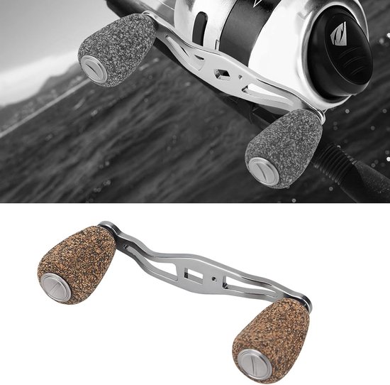 Verstelbare Hengelhandgreep met Houten Knop en Carbon Fiber Frame voor Vervangingsonderdelen van Visreels — afbeelding 3