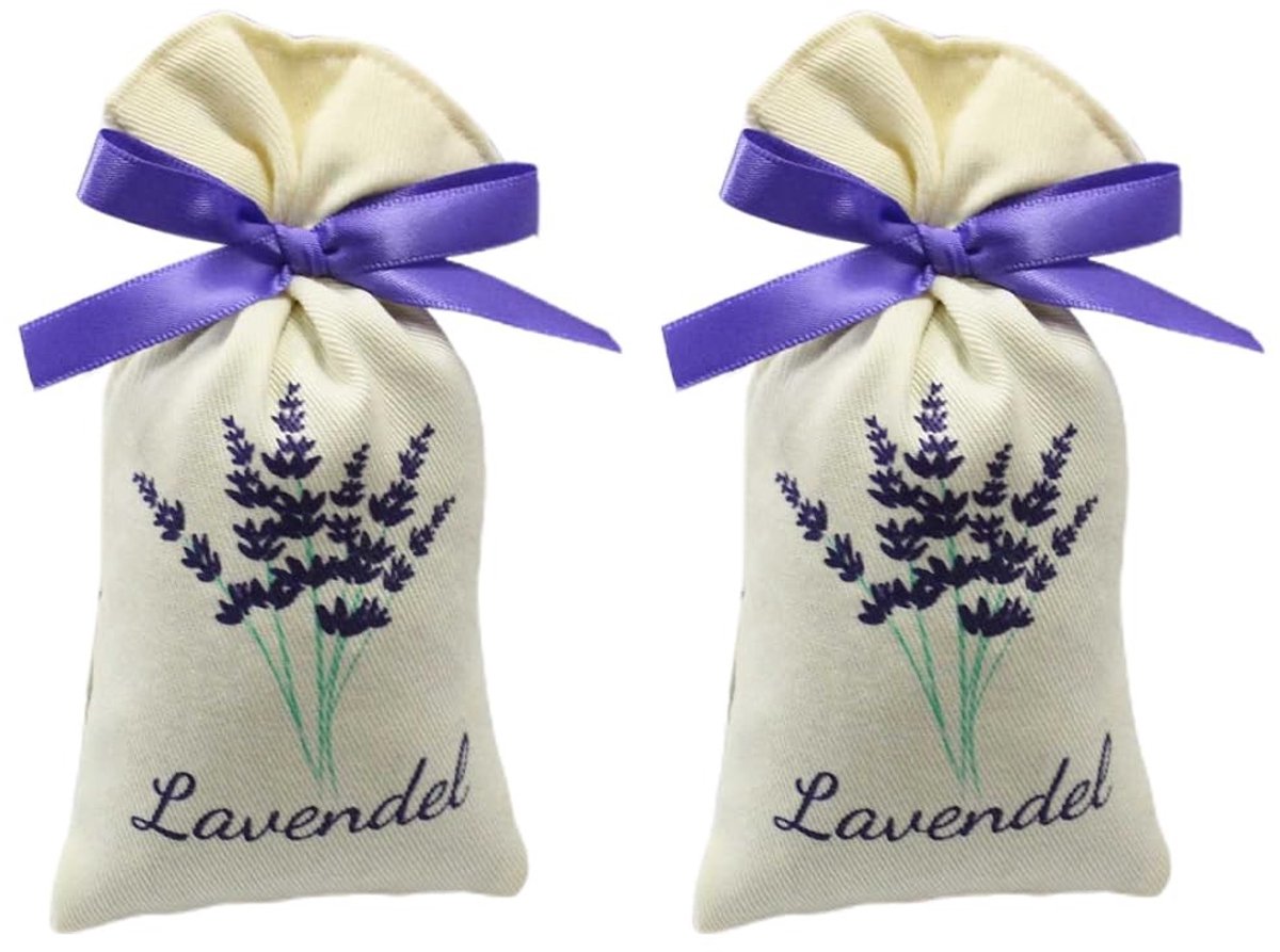 Dailygoods - Dailygoody - Geurzakjes - Lavendelgeur - Ideaal voor slaapkamer en auto - Gedroogde bloemen - Aromatische ervaring - Kamers en kasten