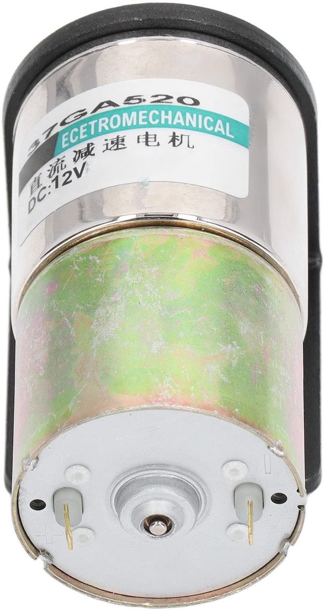 Dailygoods - Dailygoody - DC-wormwielmotor - 12V reductiemotor - Eenvoudige installatie - Compact formaat - Aanpasbare snelheid - Duurzaam en betrouwbaar - Geschik