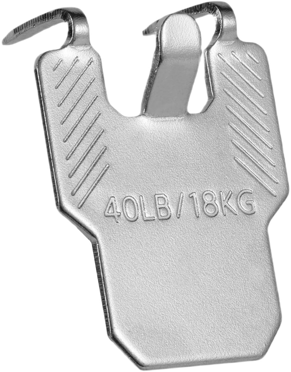 Dailygoods - Dailygoody - Schilderij Haken - Sterke Haken voor Gipsplaat - Ideaal voor Muren - Metalen Klauwhaken - Geschikt voor Diverse Muren - 40 Stuks