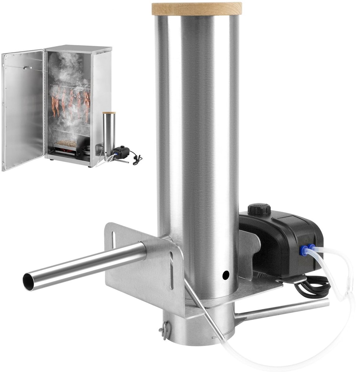 Dailygoods - Koude Rookgenerator van Roestvrij Staal voor BBQ en Rookovens