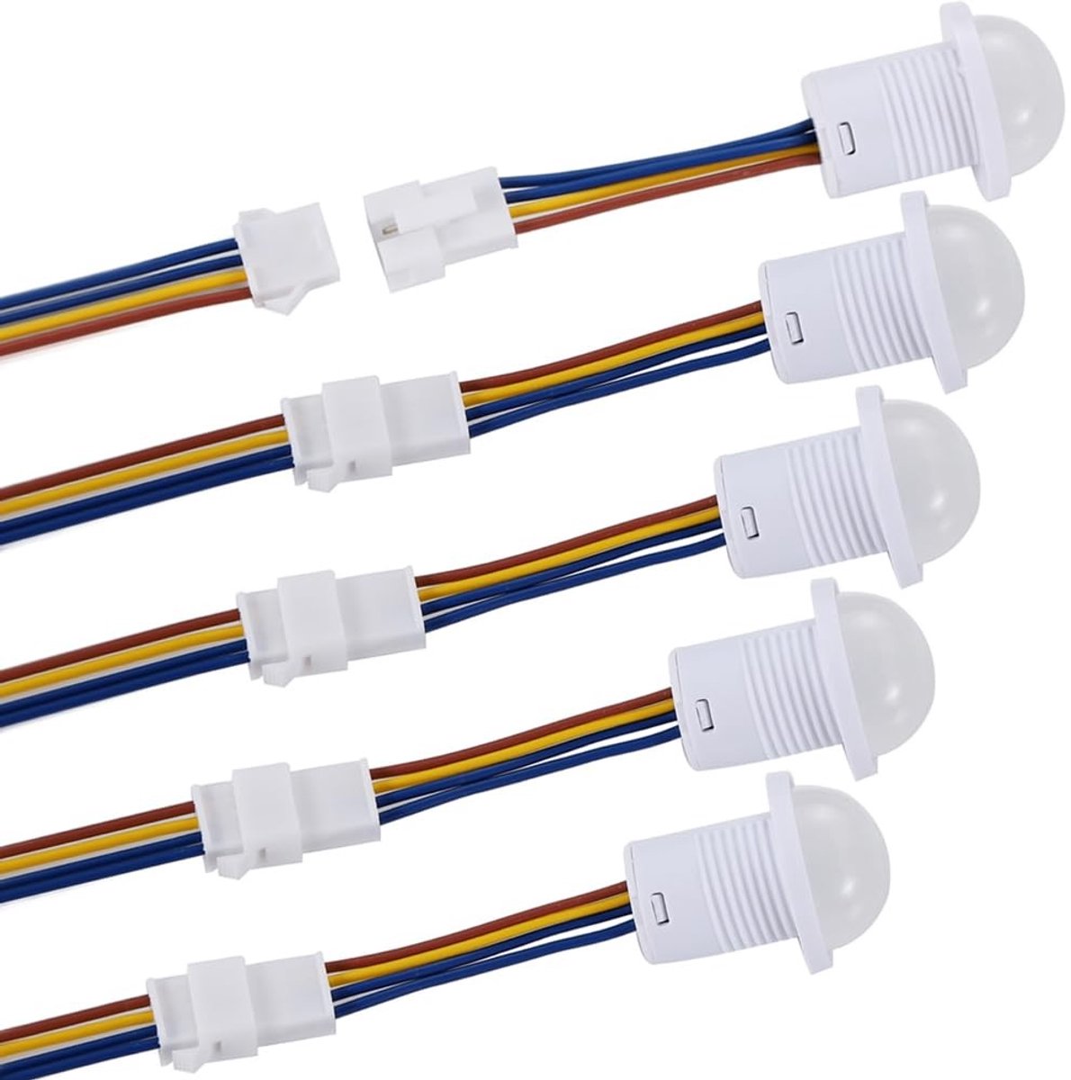 Dailygoody - Bewegingssensor - PIR Infrared Sensor Switch - Voor Binnengebruik - 110V/220V - Automatische Activering - Eenvoudige Installatie - Geschi