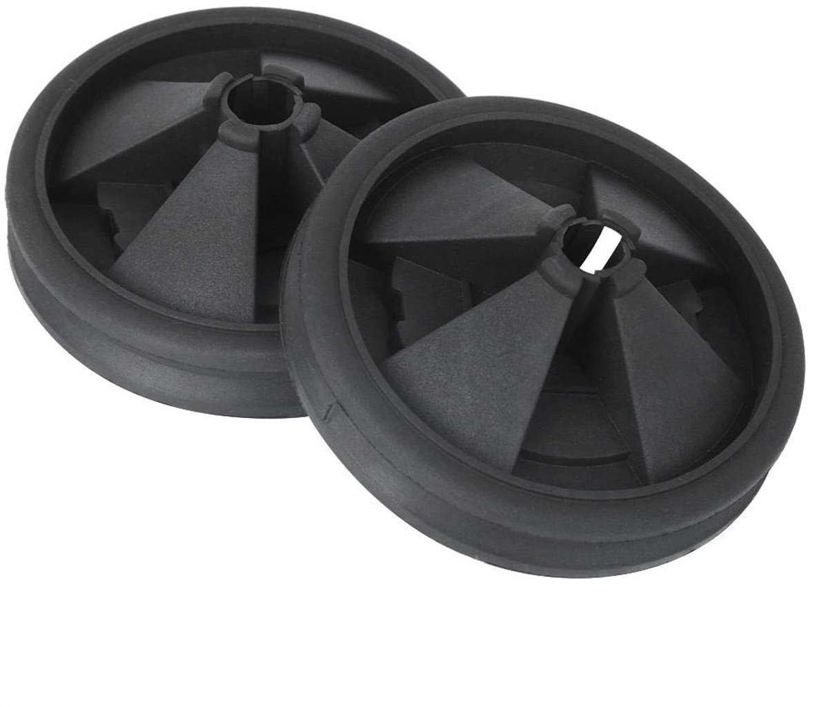 Dailygoods - Dailygoody - Siliconen Afvalverwijderaar - Anti-Spatten Cover - 2 Stuks - 87mm Buitendiameter - Vuilophaal Accessoire - Geschikt voor Afvalverwijderaa...