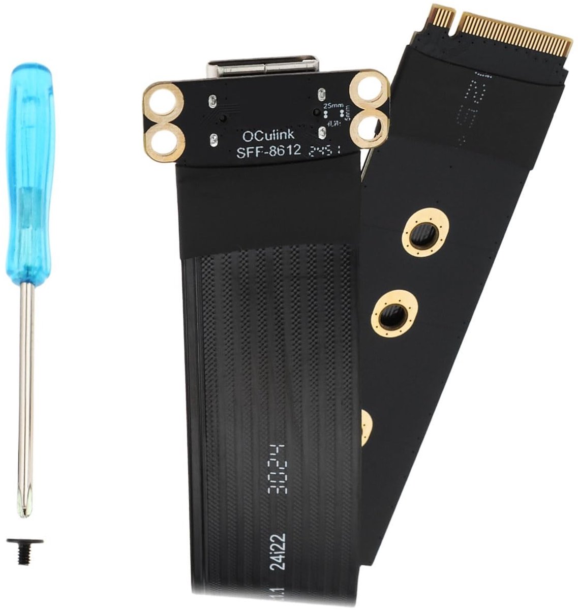 Dailygoods - M.2 M-sleutel naar Oculink SFF-8612 Verlengkabel 15cm