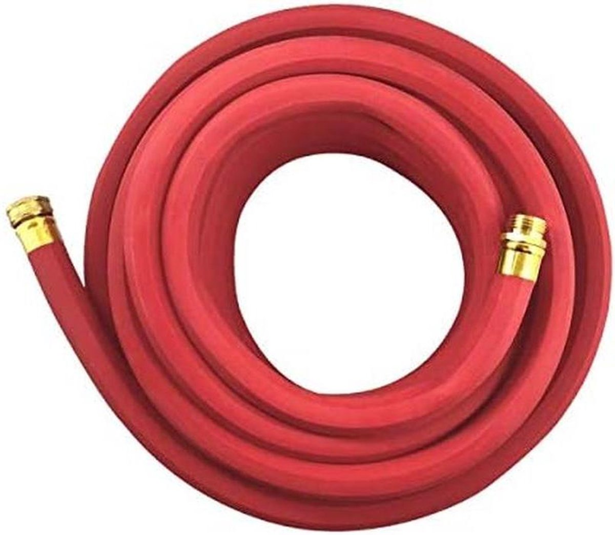 Rubberen Tuinslang - Heavy Duty Slang - Water geven - Hoge sterkte snijden - 3/102 cm x 152 m - Rood