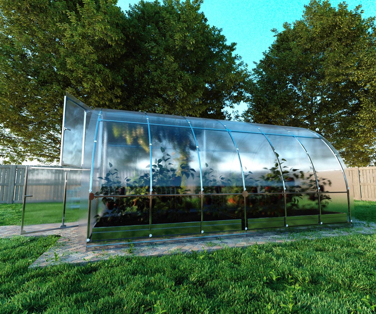 Klasika Serre de jardin Tube Extra 3 x 4 m (12 m²)