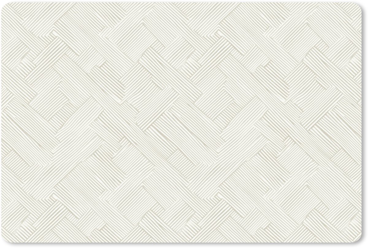 Muismat 13x8 cm - Mousepad Textuur - Abstract - Beige - Muismatten