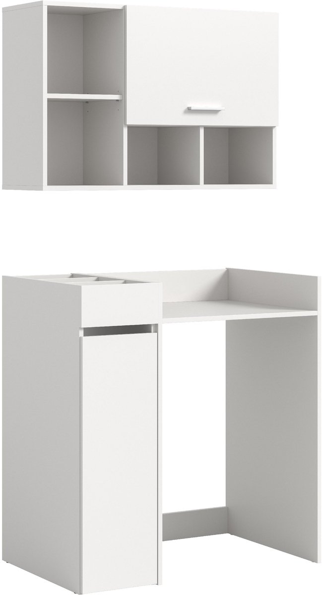 xonox.home Free wasmachine-ombouwset (B/H/D: 95x195x60 cm) in wit imitatie