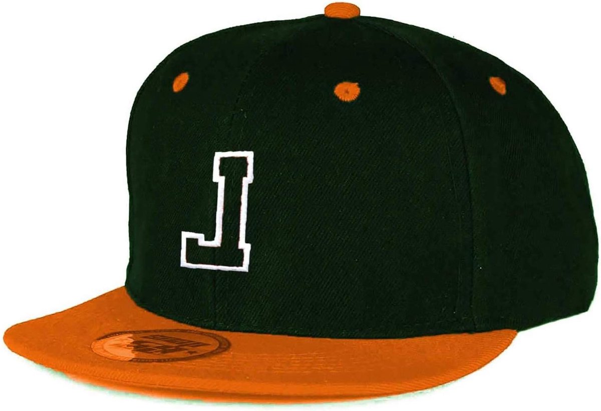 Baseball Cap - Pet Snapback - Bescherming tegen zon - Platte Klep - One Size - Oranje