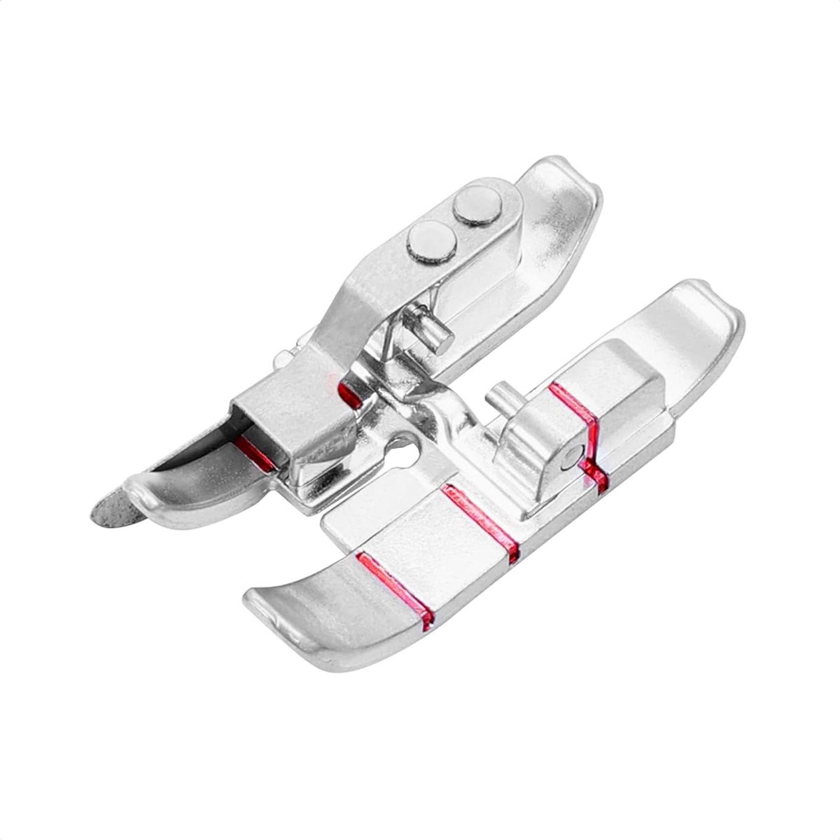 Naaivoet - Randgeleider - Patchwork Quilten - Klikbaar - 1/4 inch - Zilver