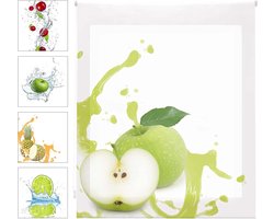 Rolgordijn Digitaal Gedrukt - Decoratief Gordijn Raambekleding - Ruimtes Decoreren - Semitransparant Doek - 150 x 180 cm - Meerkleurig