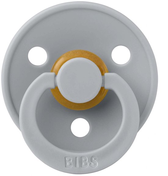 BiBS - Colour Pacifier - Stage 2 Fopspeen - 6+ maanden - 2 stuks - Blush / Cloud van BIBS — afbeelding 2