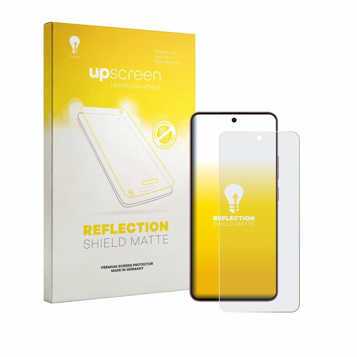 upscreen - Screenprotector voor realme P4 Lite - Folie Beschermfolie anti glare matte