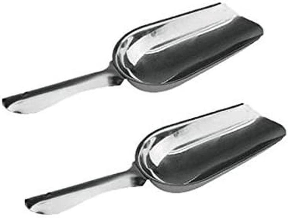IJsprikker Set - Ijsmaker - Barware Gebruik - Roestvrij Staal - 02 - Zilver