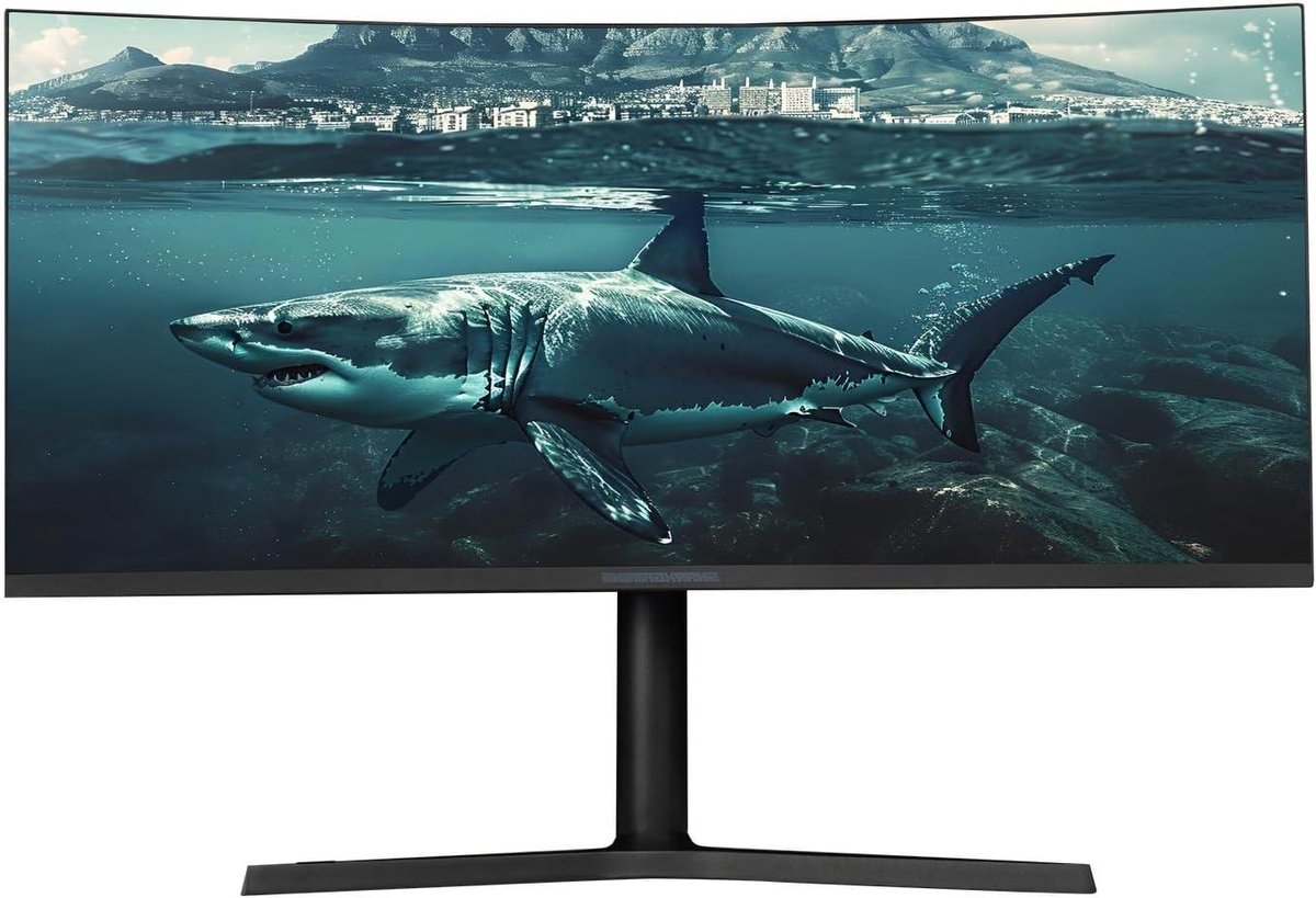 Gaming Monitor - Gebogen Scherm - Intensief Gamen - Ultrabrede Beelden - 34 inch - Zwart