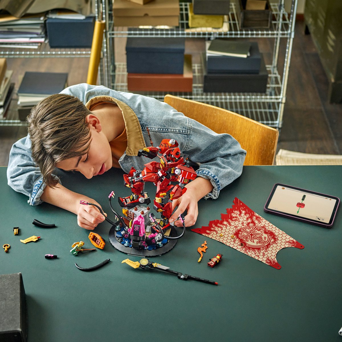 LEGO NINJAGO De Vuurriddermecha Bouwpakket voor Kinderen - 71846 – foto 6