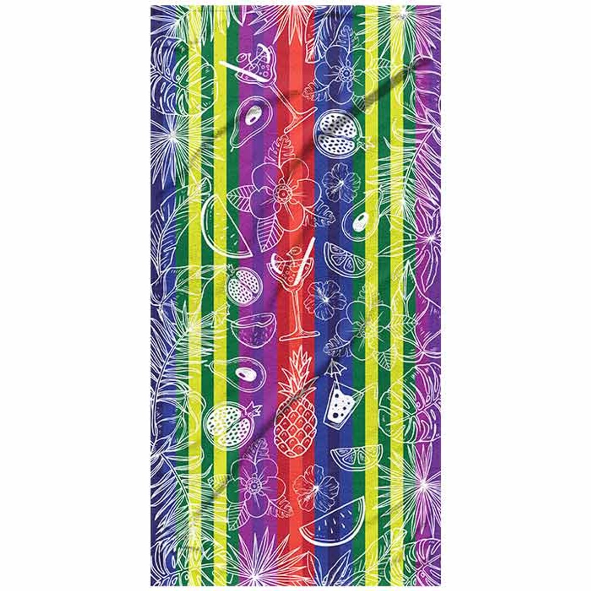 Strandlaken luxe jacquard Tropics