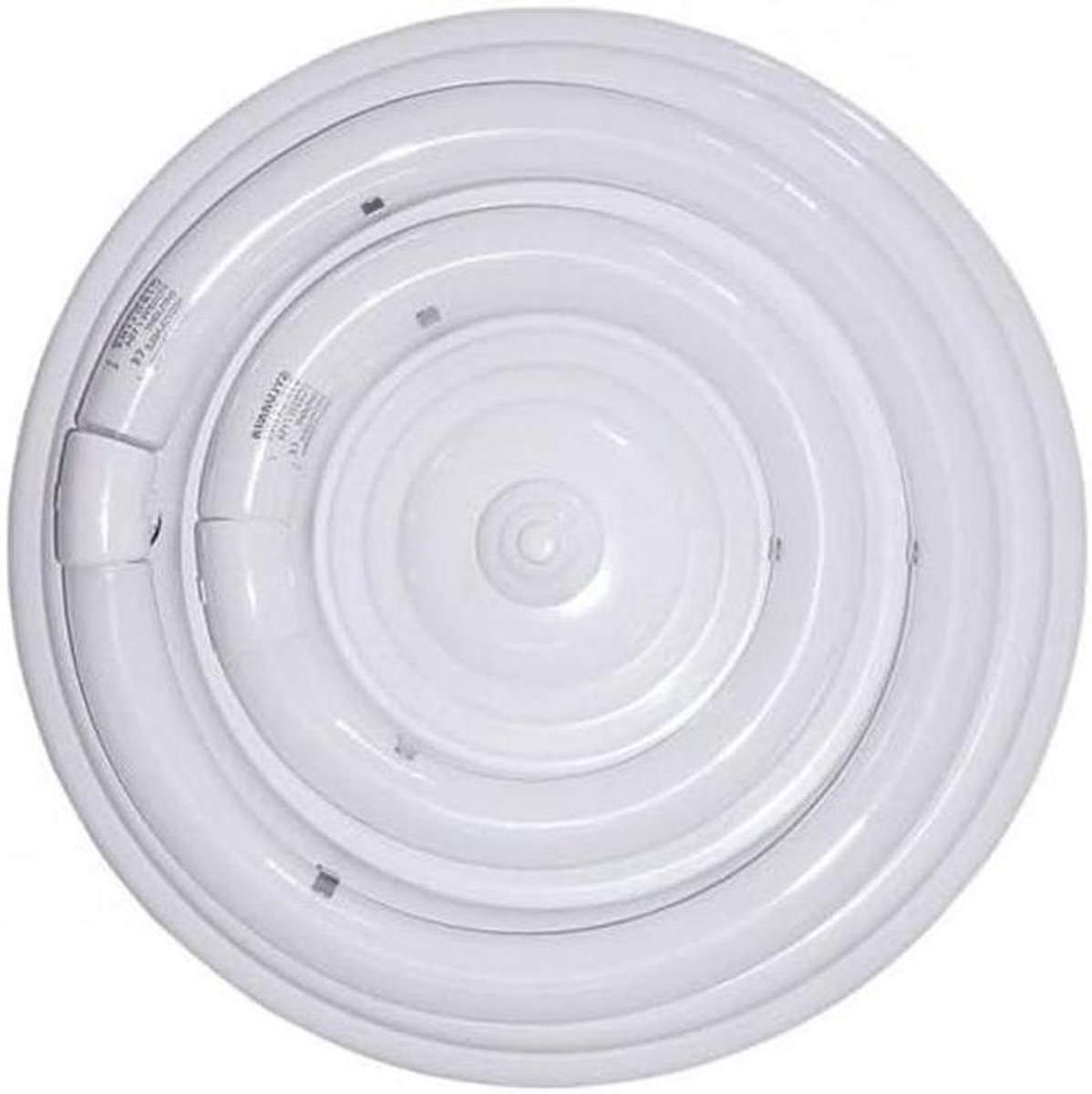 TL Lamp Rond - Cirkel TL - Werkruimte Verlichten - Ingebouwd Voorschakelapparaat - 365 mm diameter - Wit
