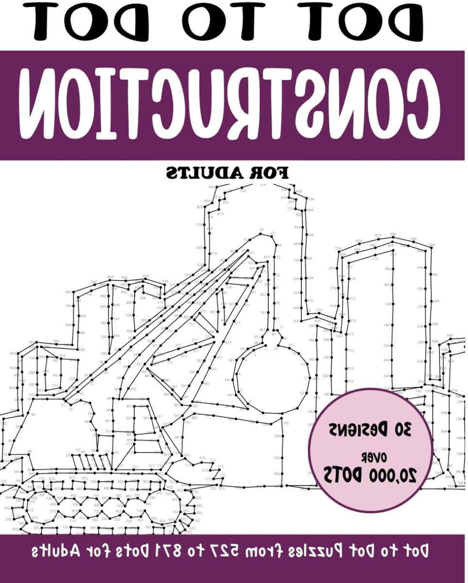 Puzzelboek Volwassenen - Dot-to-Dot Boek - Ontspanning Hobby - Meer Dan 20000 Stippen - 8.5x11 Inch - Niet Van Toepassing