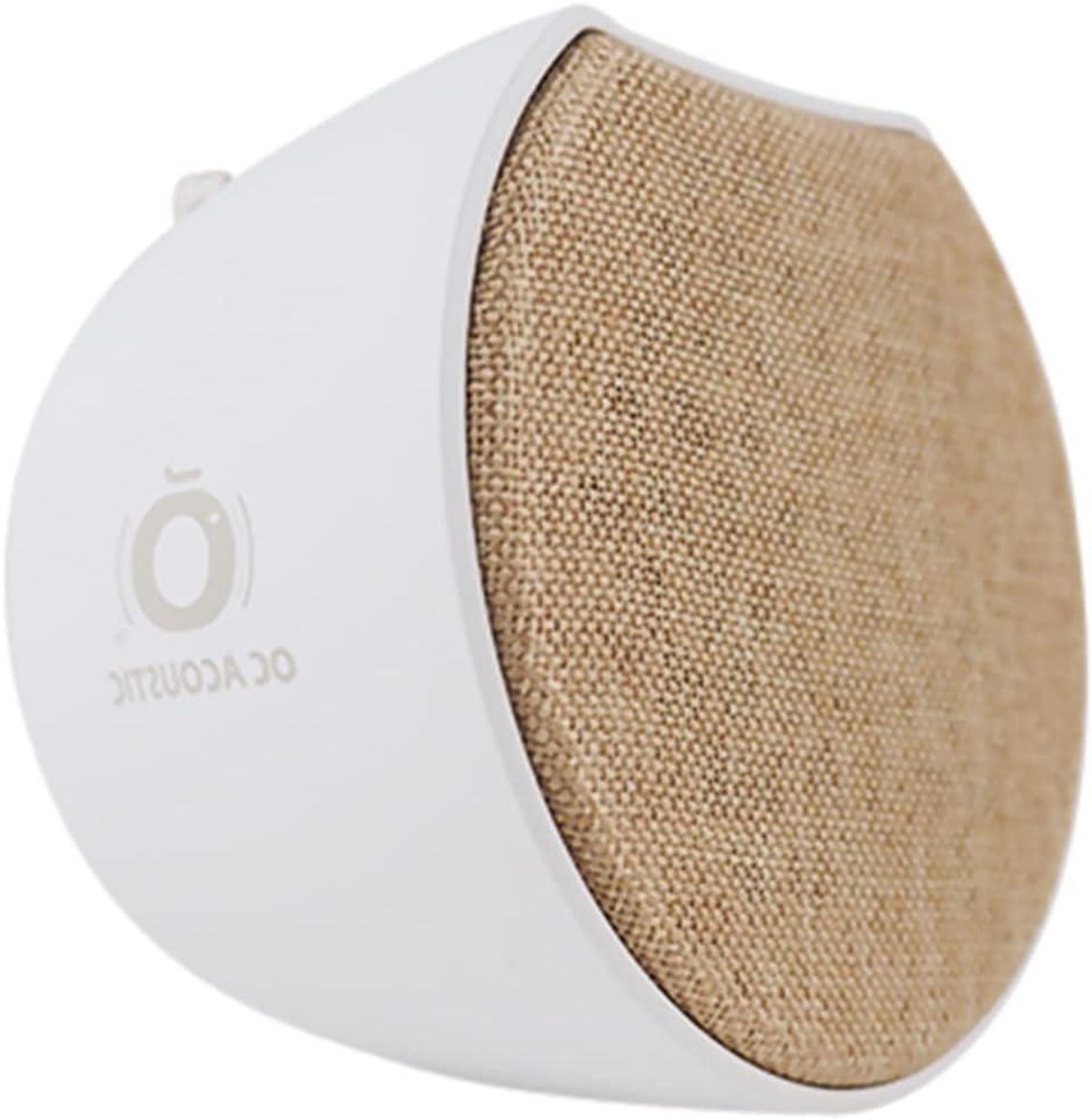 Draagbare Bluetooth Luidspreker - Draadloze Speaker - Muziek Luisteren - Compact Ontwerp - 2 Inch Driver - Champagne Wit