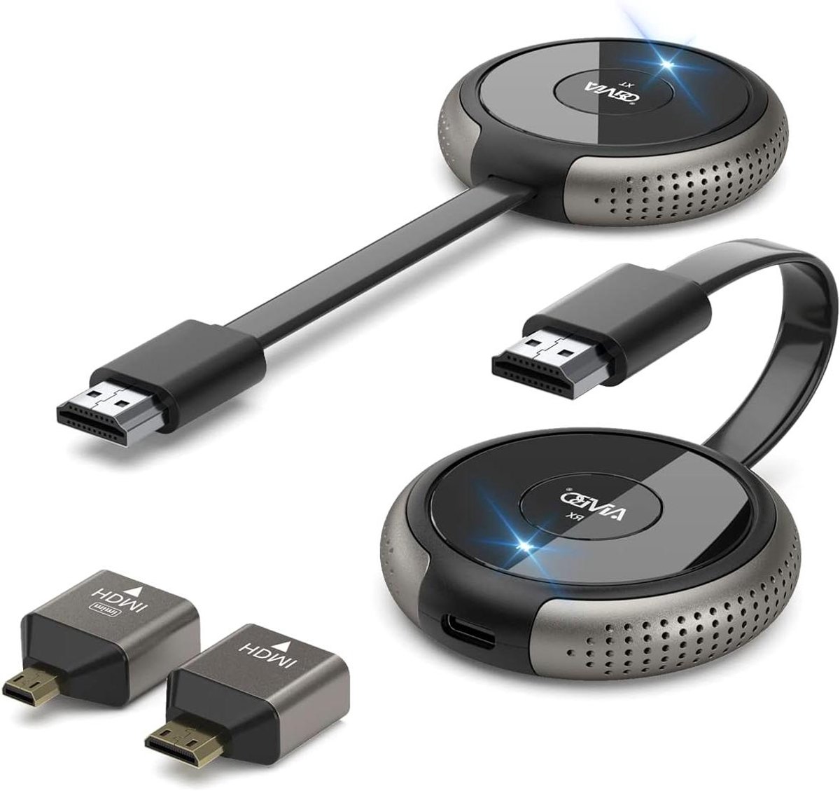 Draadloze HDMI Extender - Video Zender Ontvanger - Streamen naar Groot Scherm - Plug and Play Installatie