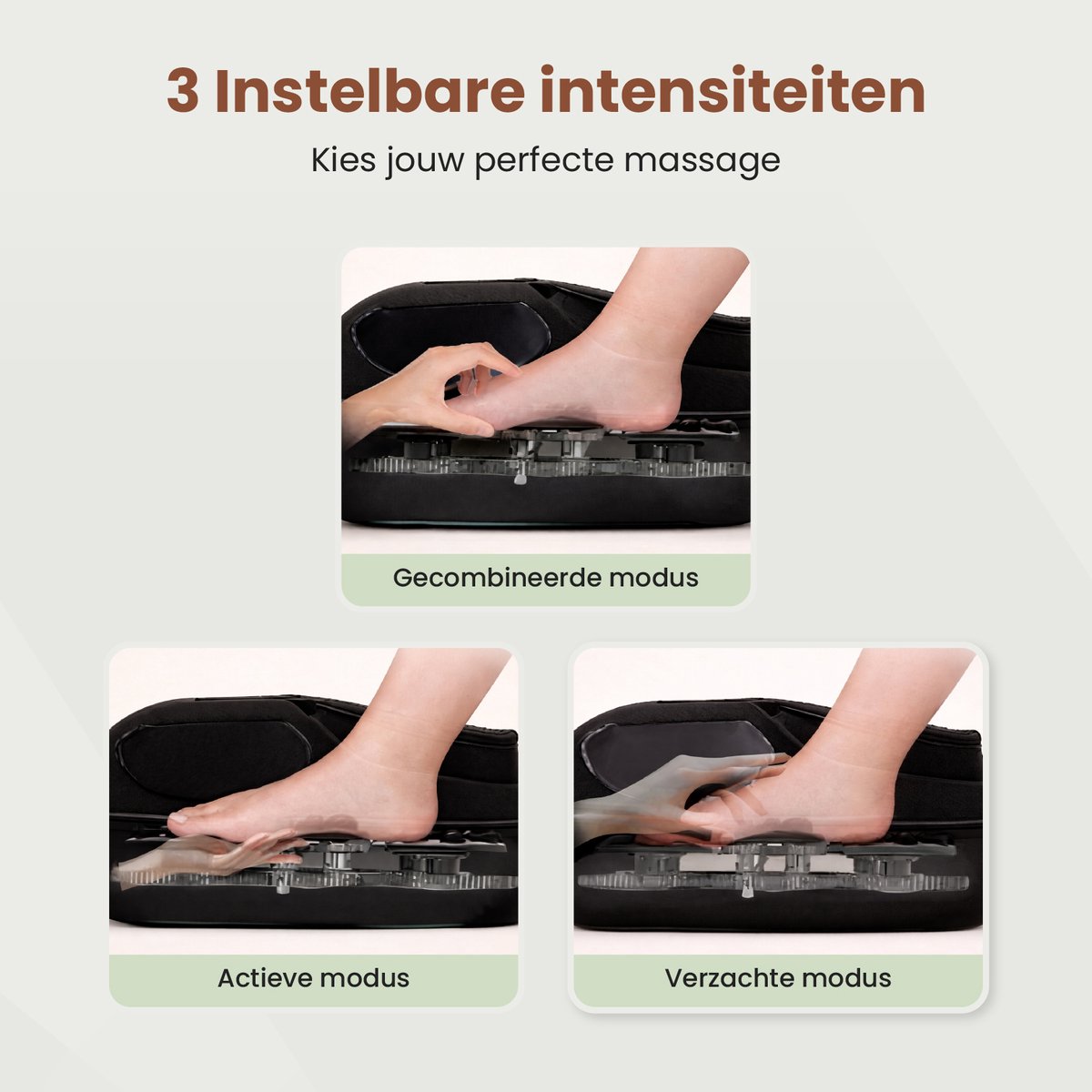 Medivéra Shiatsu Voetmassage met Warmte en Compressie thumbnail 7