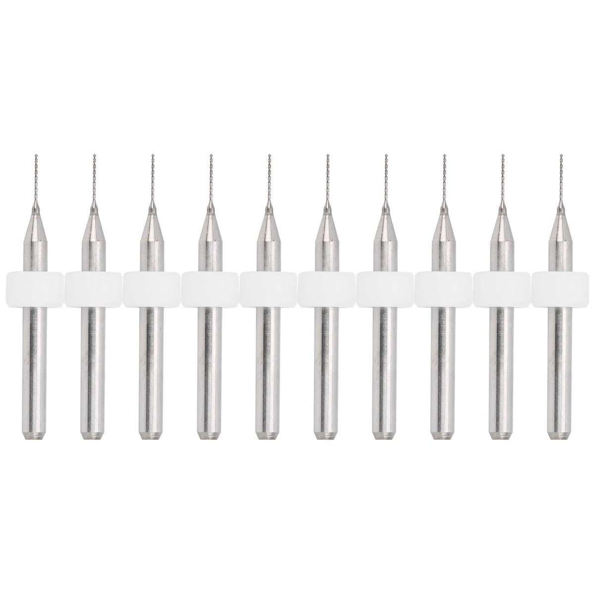 Golden crown - 10 stks Reiniging Naald Nozzle Boren - Tungsten Carbide Boor Bits - Scherpe snijkant - 0.4mm - Voor 3D Printers - Ideaal voor precieze
