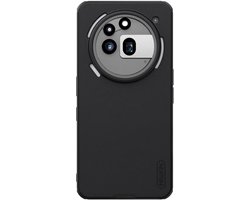 Nillkin Frosted Shield Hoesje Geschikt voor Nothing Phone (3a) Pro | Compatibel met MagSafe / Qi2 | Back Cover met Magneet | Zwart