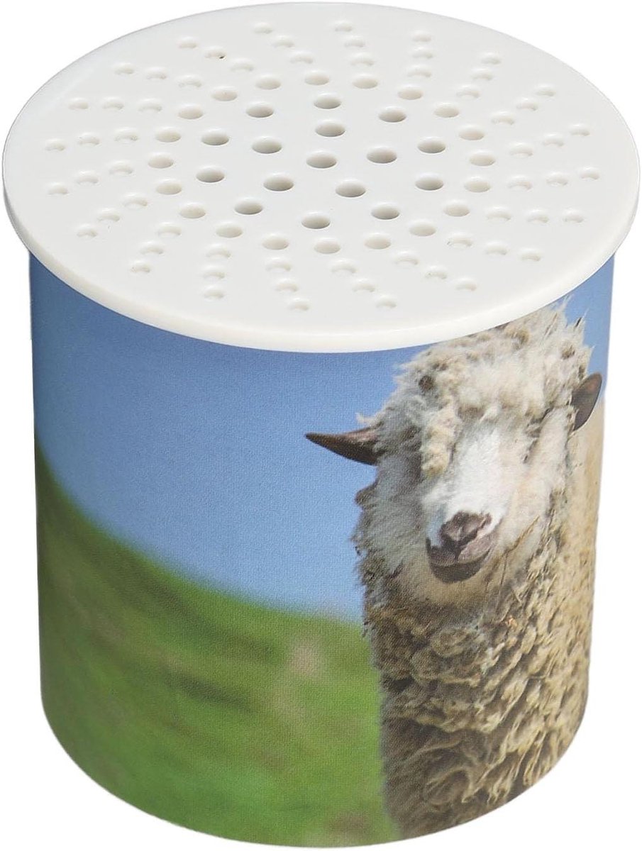 Dierengeluid Speelgoed - Schaapsgeluid Maker - Baby Leren - Simuleert Schapen Geluid - 6 x 6 x 6 cm - Wit
