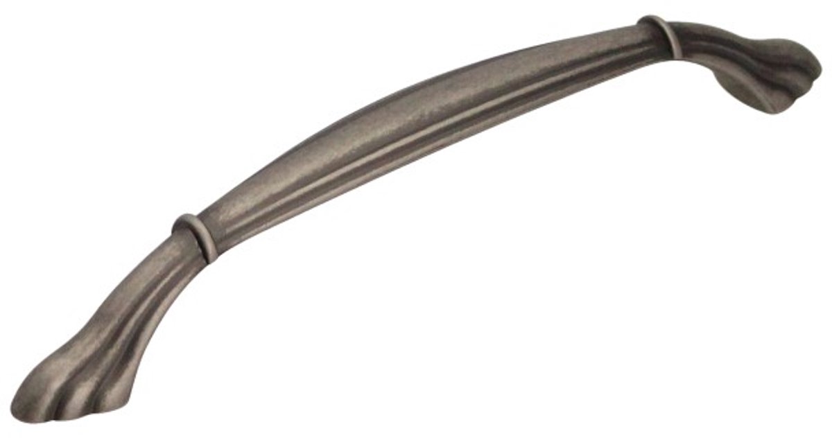 Gamet - Meubelgreep - Stijlvol Ontwerp - Oud Zilver - 128mm